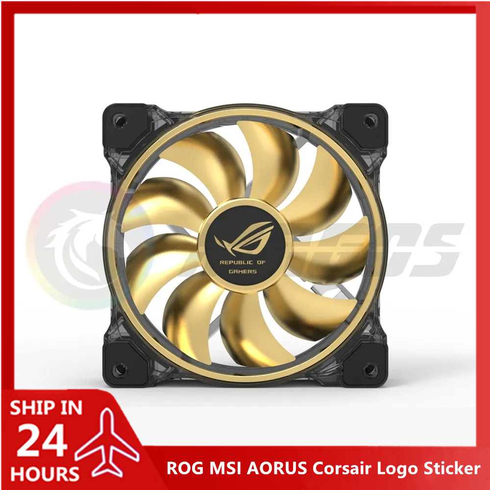 Gaming Accessories For Room - Pegatina con logotipo de ventilador para
