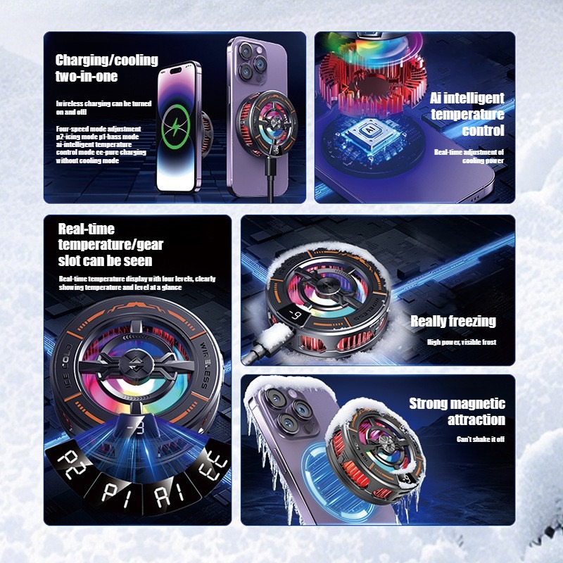 Enfriador de Teléfono Magnétic - Gaming Accessories For Room reseña y precio