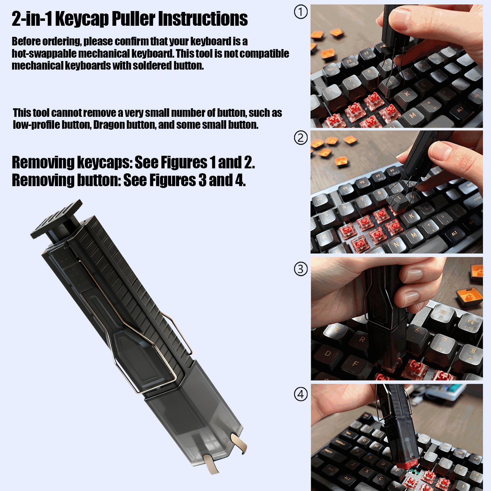 Extractor de teclado 2 en 1 co - Gaming Accessories Aesthetic reseña y precio