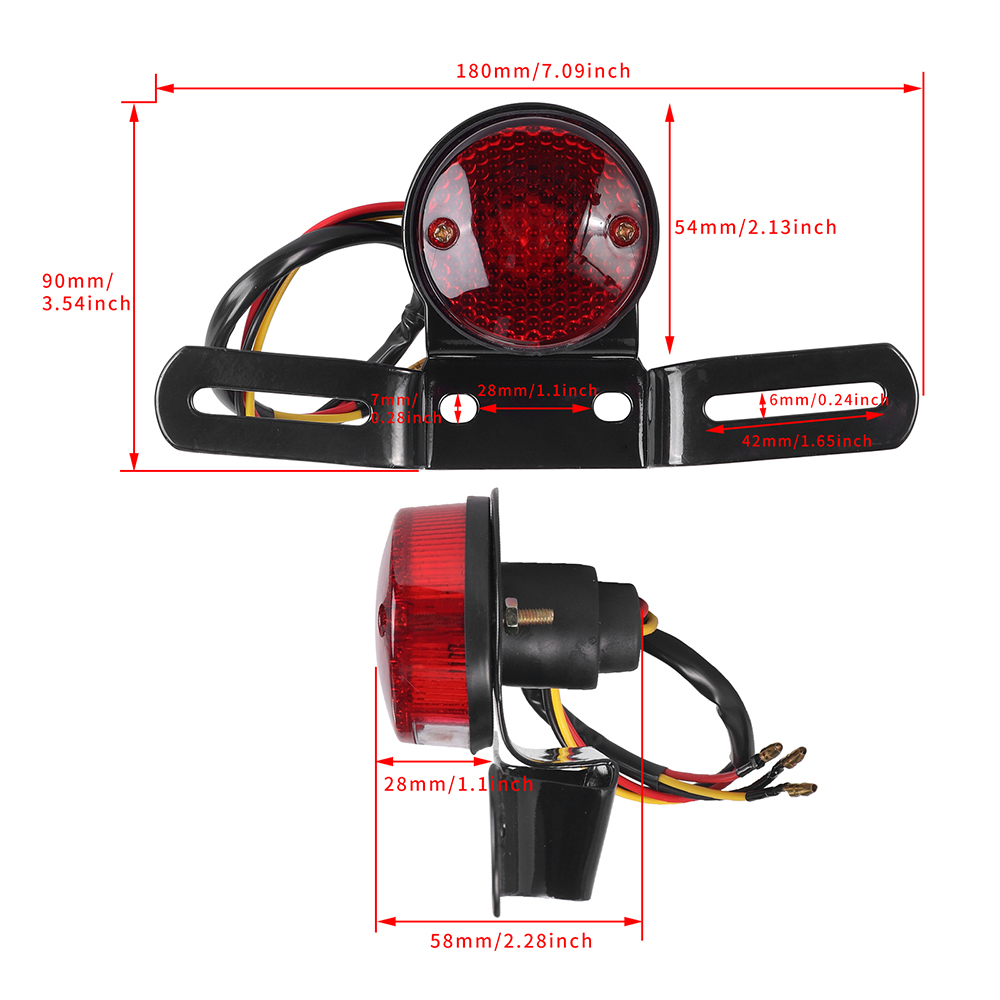 Luces traseras halógenas de 12 - Gaming Accessories Rack reseña y precio