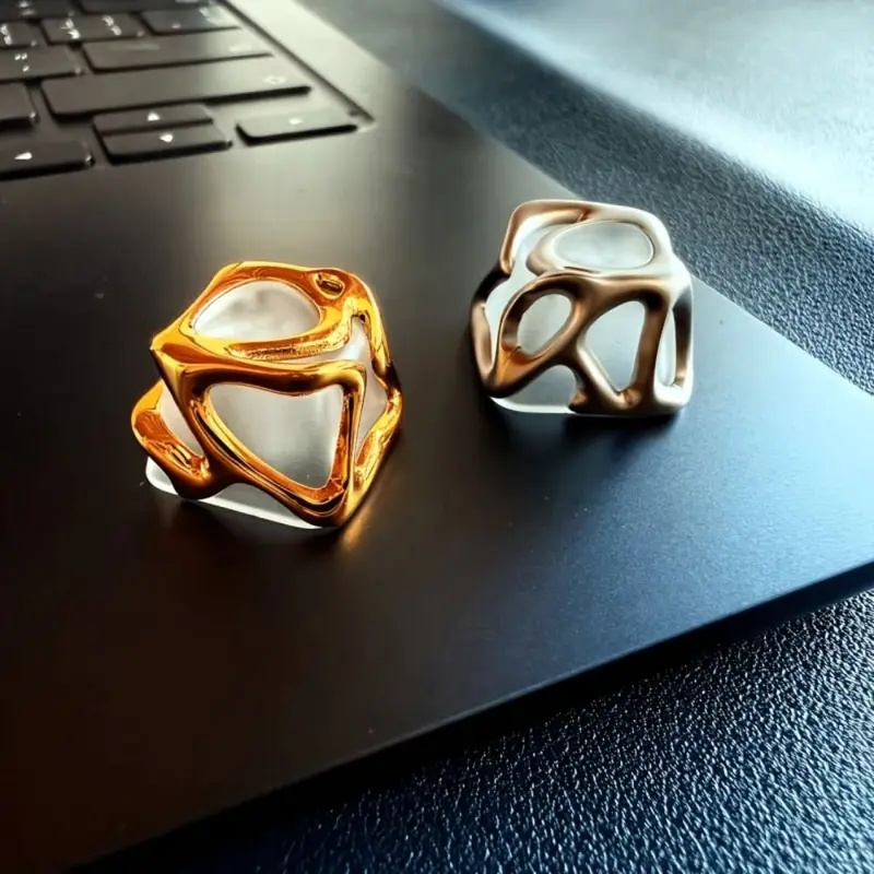 Teclas translúcidas con galvan - Gaming Accessories Aesthetic reseña y precio