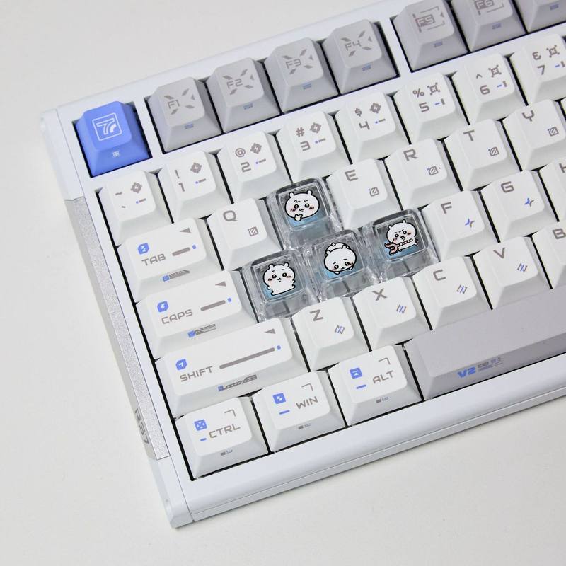 Chiikawa, 4 piezas de teclas p - Gaming Accessories For Room reseña y precio