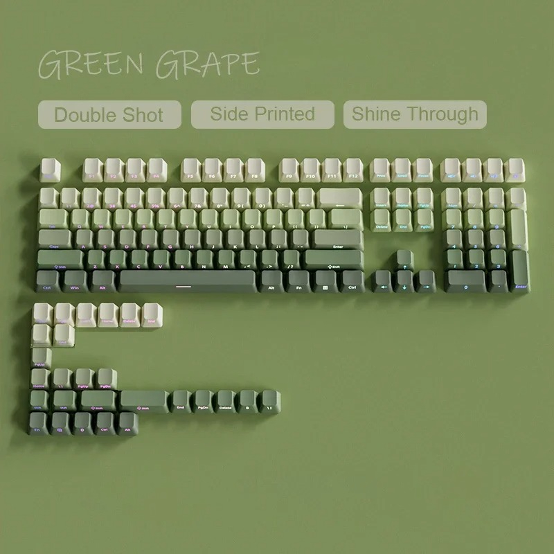 135 Teclas Cherry Profile Gree - Gaming Accessories Aesthetic reseña y precio
