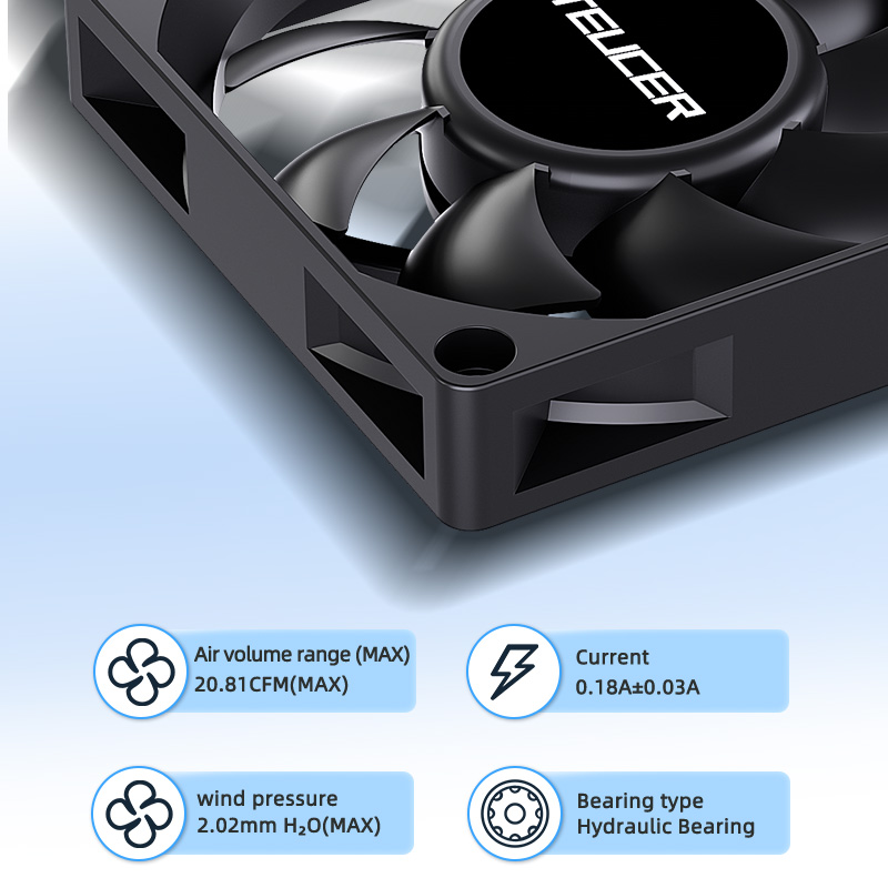 Teucer UT-7015 7cm ventilador  - Gaming Accessories Rack reseña y precio