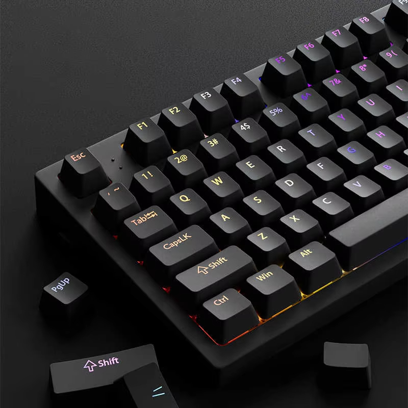 Más de 130 Teclas Negras Perso - Gaming Accessories Aesthetic reseña y precio